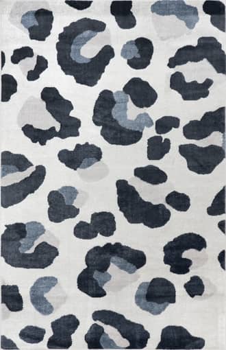 Light Grey 8' x 10' Josie Abstract Skyscape Rug swatch
