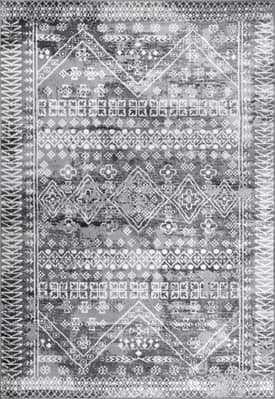 Gray Evanescent Moroccan Rug swatch