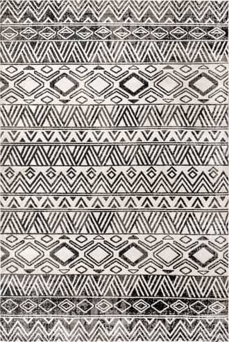 5' x 8' Halsey Banded Washable Rug primary image
