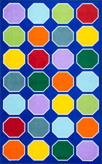 Octagons Printed Rug primary image