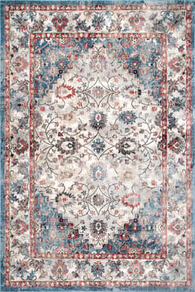 Blue Ivied Medallion Rug swatch