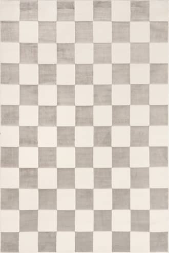 Mable Checkered Washable Rug primary image