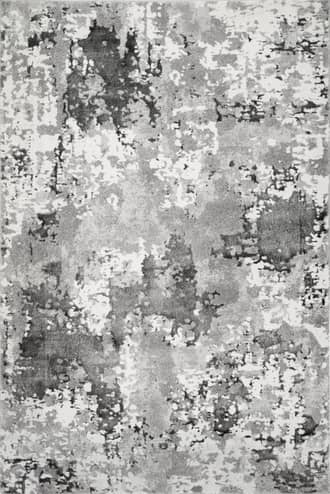 Grey Mottled Abstract Rug swatch