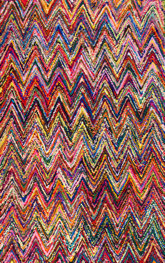 Chindi Chevron Rug primary image