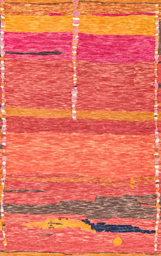 Multicolor 5' x 8' Modern Abstract Rug swatch
