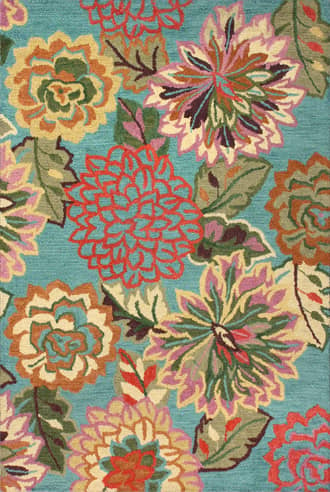 Wool Floral Rug primary image