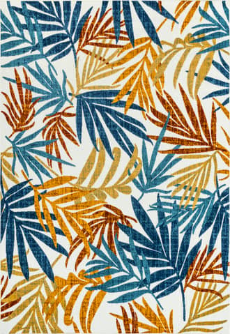 4' x 6' Kristin Leaves Indoor/Outdoor Rug primary image
