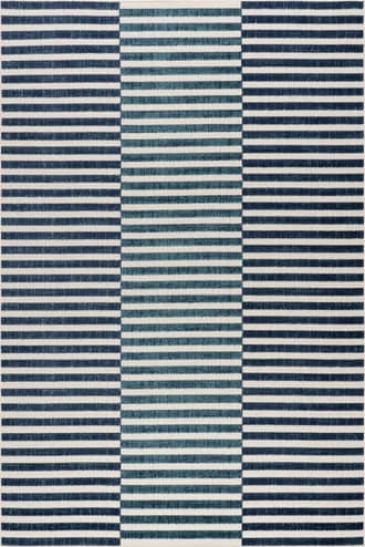 4' x 6' Jazmin Alternating Stripes Indoor/Outdoor Rug primary image