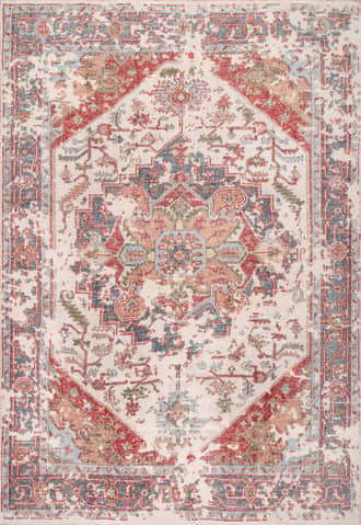 6' x 9' Hand Knotted Bloom Medallion Rug primary image