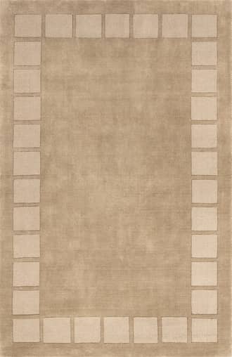 Fawn 3' x 5' Petra High-Low Wool-Blend Rug swatch
