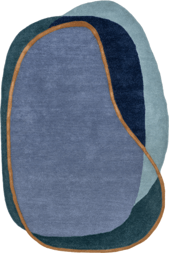 8' x 10' Greenwich Abstract Wool Rug primary image