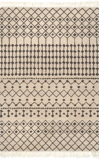 4' x 6' Wool Modern Trellis Rug primary image