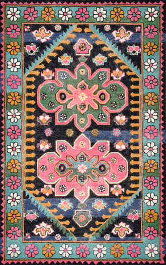 5' x 8' Flower Power Rug primary image