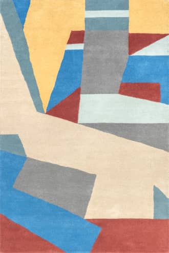 9' x 12' Bushwick Abstract Geometric Wool Rug primary image