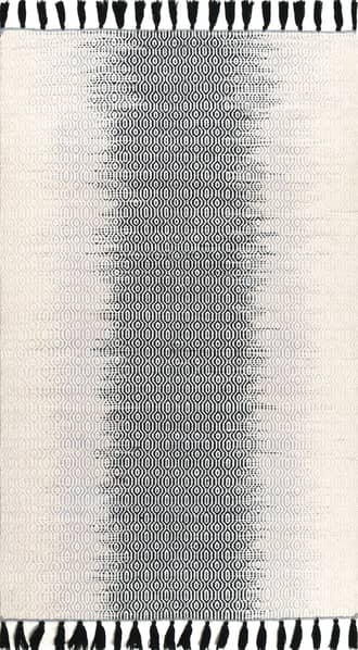 Flamestitch Eyes Fringe Rug primary image