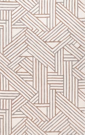 Willow Wool Striped Rug primary image