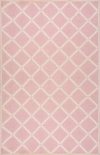 8' 6" x 11' 6" Knotched Lattice Trellis Rug primary image