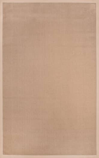 Beige 2' 6" x 8' Jute Rug swatch