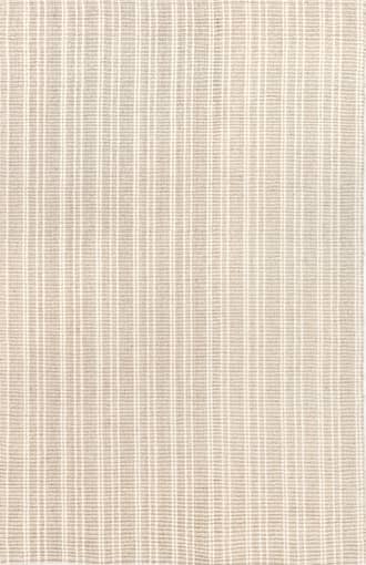 Natural 5' x 8' Tula Summer Stripes Rug swatch