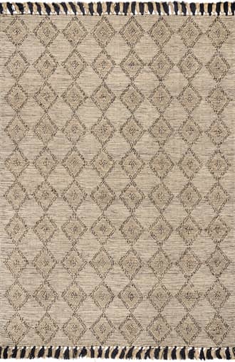 4' x 6' High-Low Harlequin with Tassels Rug primary image