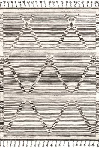 Lara Striped Textured Rug primary image