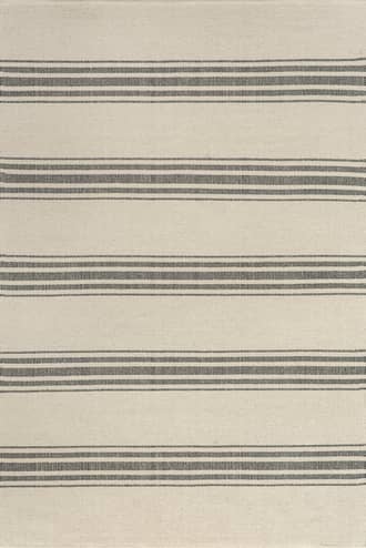 6' x 9' Bergamot Striped Cotton Rug primary image