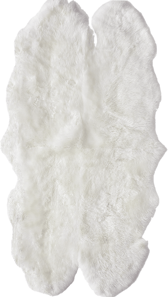 Natural Quarto Pelt Sheepskin Rug primary image