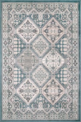 Blue 11' x 14' 6" Melange Tiles Rug swatch