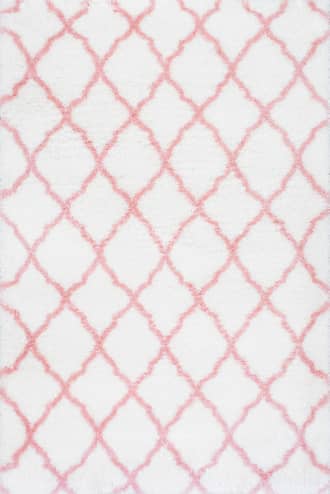 Baby Pink 2' 8" x 8' Diamond Rug swatch