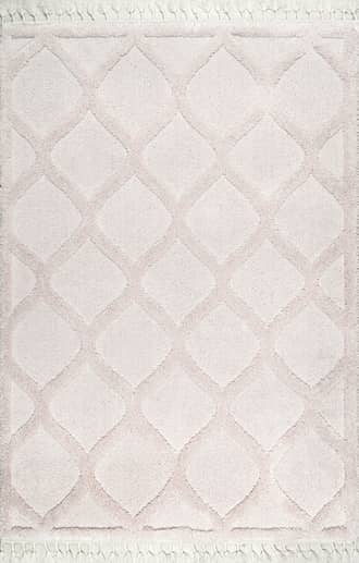 Raised Ogee Trellis Nursery Rug primary image