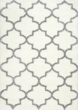 5' 3" x 7' 6" Trellis Shag Rug primary image