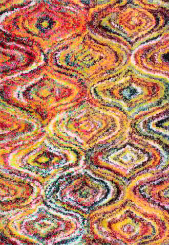 5' 3" x 7' 6" Expo Shag Curvy Trellis Rug primary image