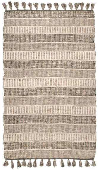 5' x 8' Entwining Bar Striped Rug primary image