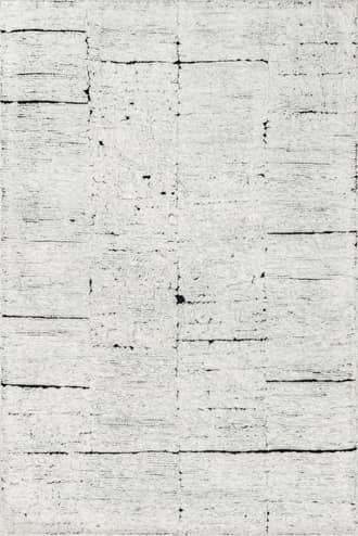 Ivory 10' x 14' Davos Tiled Wool Rug swatch