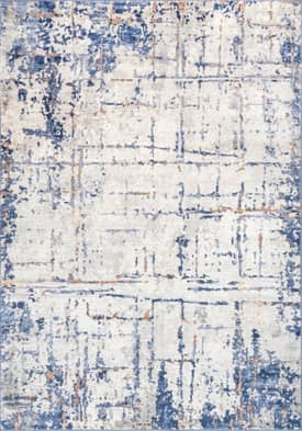 Light Blue Abstract Vintage Rug swatch