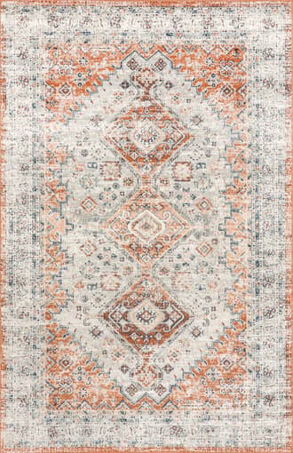 Beige Kaia Distressed Persian Rug swatch