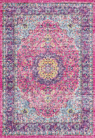 4' x 6' Distressed Persian Rug primary image