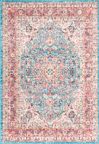 Red Distressed Persian Rug swatch
