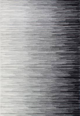 Black 6' 7" x 9' Ombre Rug swatch