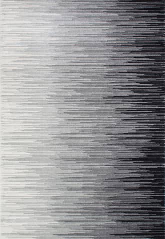 Black 2' 6" x 6' Ombre Rug swatch