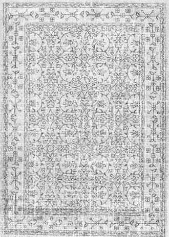 Grey Medieval Tracery Rug swatch