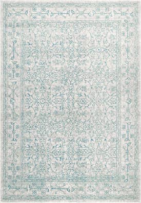 Blue 2' x 3' Medieval Tracery Rug swatch