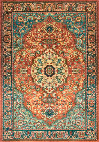 Double Floral Medallion Rug primary image