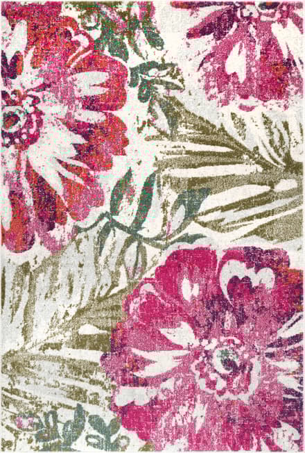 floral rugs and flower