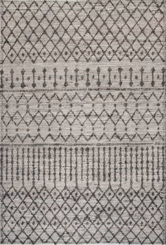 Textured Modern Trellis Rug primary image