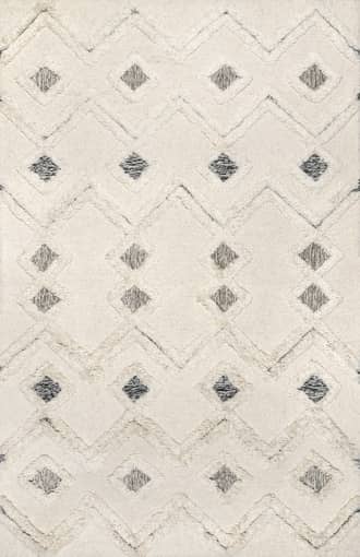 Shaggy Diamond Droplets Rug primary image