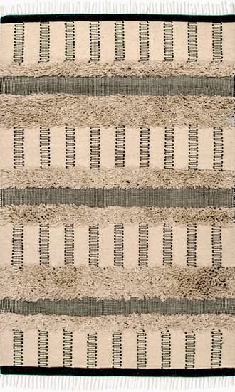 Shaggy Ziggy Stripes Rug primary image