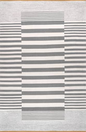 Striped Contemporary Rug primary image