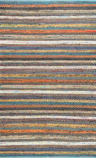 3' x 5' Cotton Stripes Rug secondary image