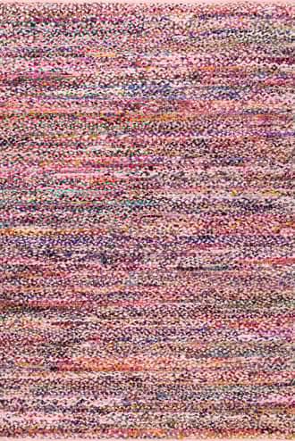 Braided Chindi Striped Rug primary image